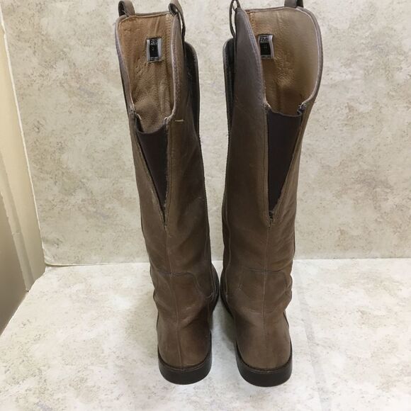 FRYE LEATHER PAIGE TALL RIDING BOOTS - Picture 6 of 14
